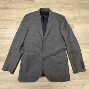 Mens J.Crew Tollegno 1900 Fabric Made In Italy Wool Crosby Suit  Jacket 38R NWT